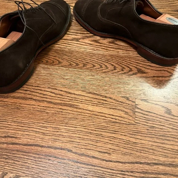 Allen Edmonds- Suede Fifth Avenue- Chocolate- 10.5D